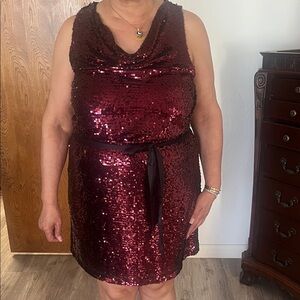 Apt. 9 Sparkling Wine Sequin Mini Dress